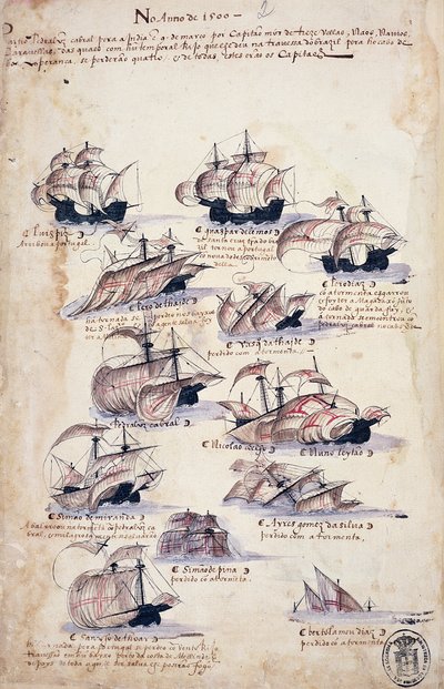 Pedro Alvares Cabral (c.1467-c.1520) Arriving in Brazil in 1500, from 